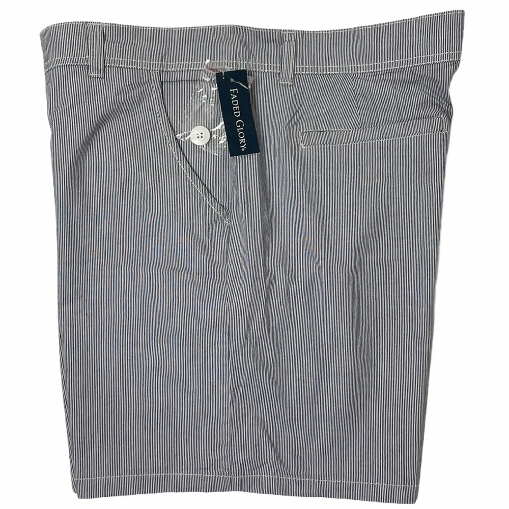 Faded Glory striped tailored